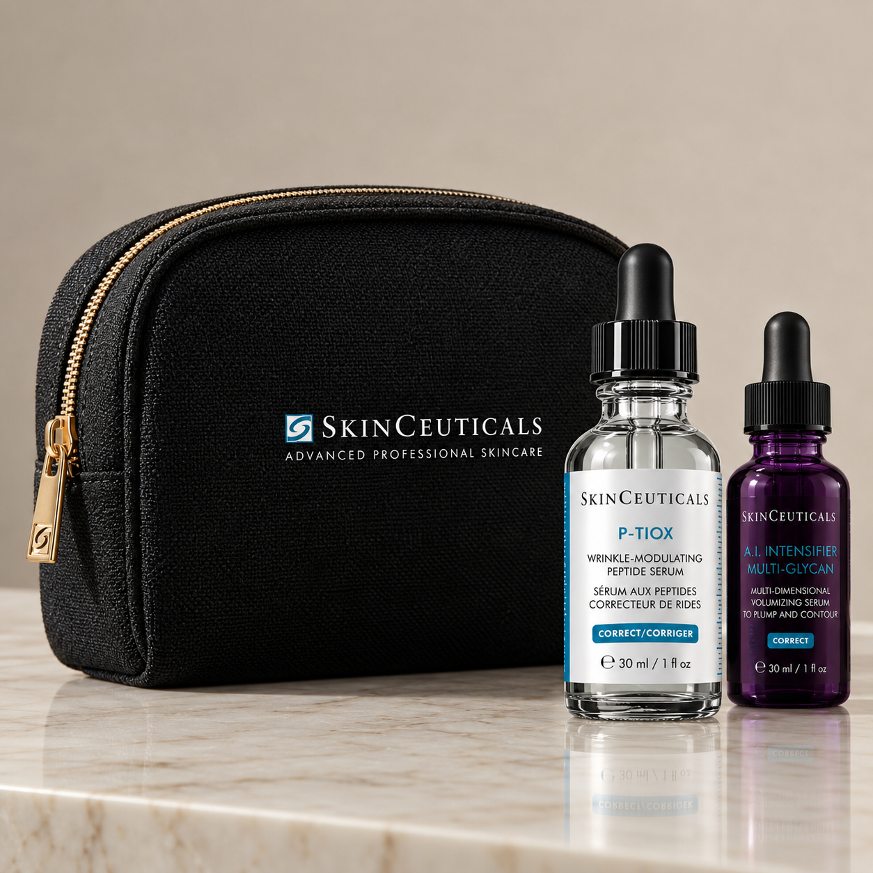 MultiGlycan 15 ml hediyeli P-TIOX 30 ml'den Oluşan Çantalı Özel Set